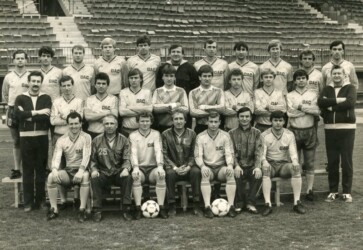 A DAC csapata az 1970-es években (Csaplár Benedek Adattár, Dunaszerdahely)